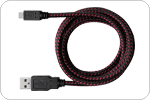 Cable USB trenzado de alta calidad