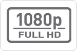 Record videos in Full HD 1080p