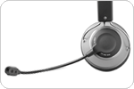 Swivel design for switching on and off microphone easily
