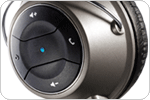Controls located conveniently on earcup