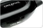 In-line volume and mic mute controls