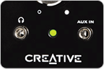 Headphone jack and AUX-in