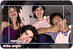 Take in more with our wide angle lens