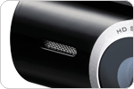 Built-in noise-canceling microphone