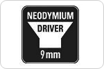 9mm Neodymium drivers