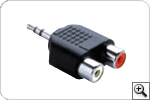 RCA to 3.5mm stereo jack