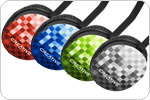 Choose from 4 different colors to style up your listening experience