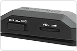 Easy control of the volume and mute function