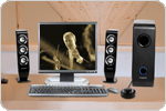 I-Trigue 3000 with desktop PC
