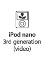 iPod nano 3rd generation(video)