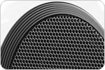 Stylish metal grille