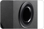 Flared port for lower and cleaner bass response