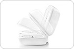 Compact Speakers, sturdy clamshell design