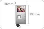 55mm x 100mm x 16mm dimensions