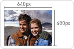 Excellent 640 x 480 video quality