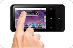 3.2” touchscreen LCD