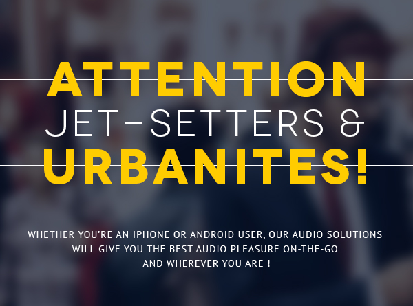 ATTENTION JET-SETTERS & URBANITES!