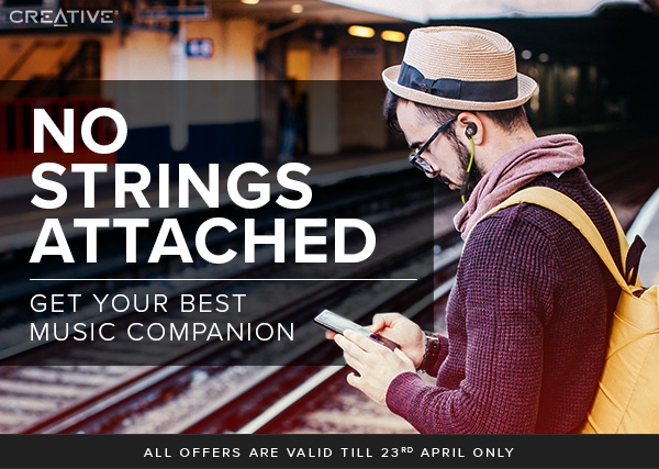 Get your Best Music Companion. No Strings Attached.