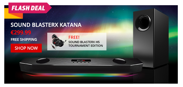 Sound BlasterX Katana