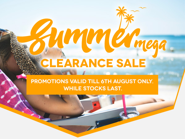 SUMMER MEGA CLEARANCE SALE