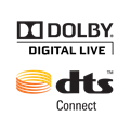 Dolby Digital Live and DTS Connect Pack