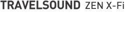 TravelSound ZEN X-Fi
