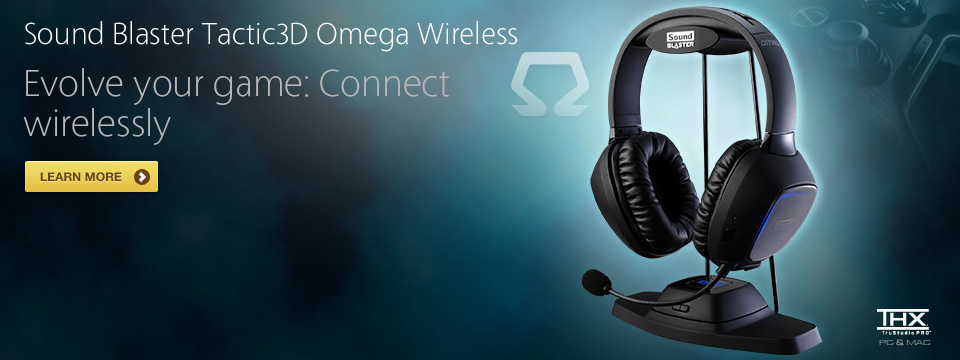 Sound Blaster Tactic3D Omega Wireless