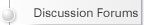 Discussion Forums