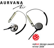 【超美品】CREATIVE AURVANA Air 高音質・希少品 レッドドットデザイン賞受賞 高音質イヤーフック型イヤホン Creative