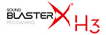 Sound BlasterX H3 logo