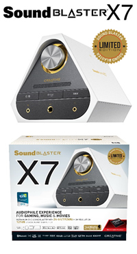 Sound Blaster X7 Limited Edition