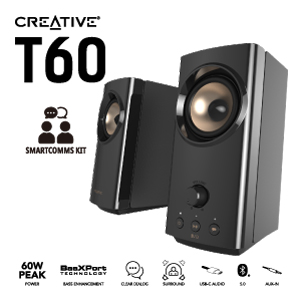 クリエイティブ・メディア Creative T60 最大60W出力 Blueto