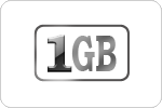 １GBメモリ