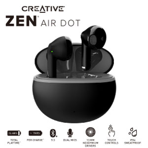 Creative Zen Air DOT ［直販限定］ 発売のお知らせ