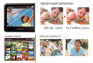 ZEN - 1,670万色表示