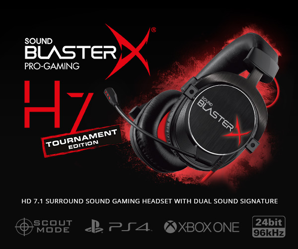 Sound BlasterX H7 Tournament Edition