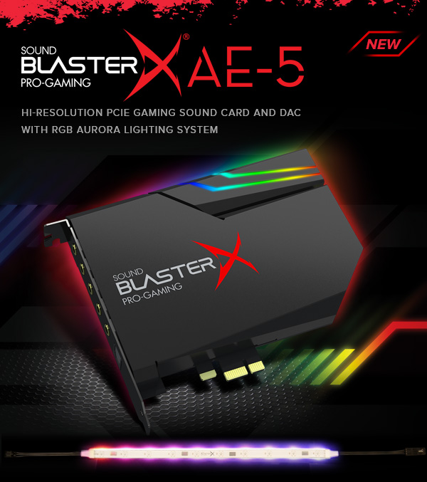 Sound BlasterX AE-5