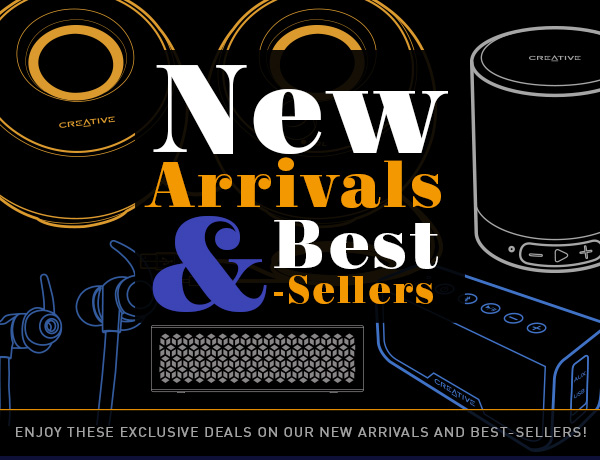 NEW ARRIVALS AND BEST-SELLERS