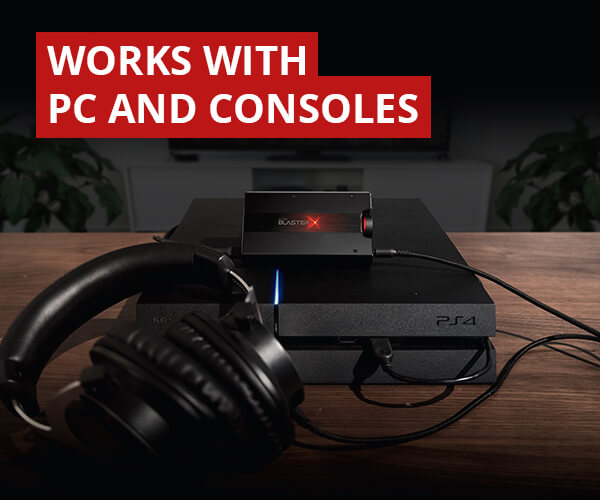 WORKS WITH PC AND CONSOLES