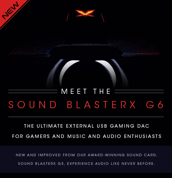 Sound BlasterX G6