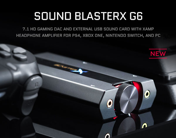 Sound BlasterX G6