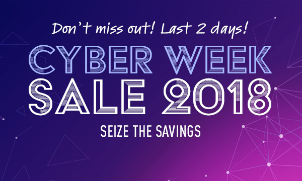 Cyber Week Sale