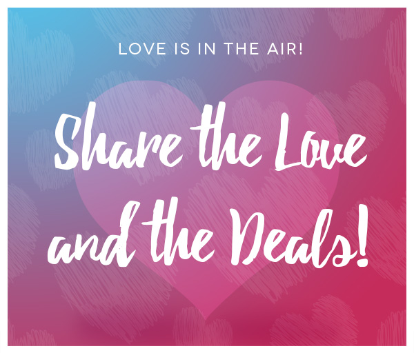 Share the Love and the Deals!