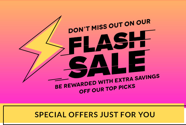 FLASH SALE