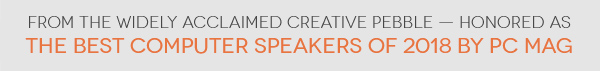 Creative Pebble Plus