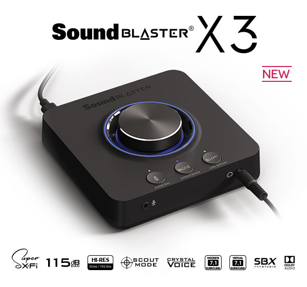 SOUND BLASTER X3