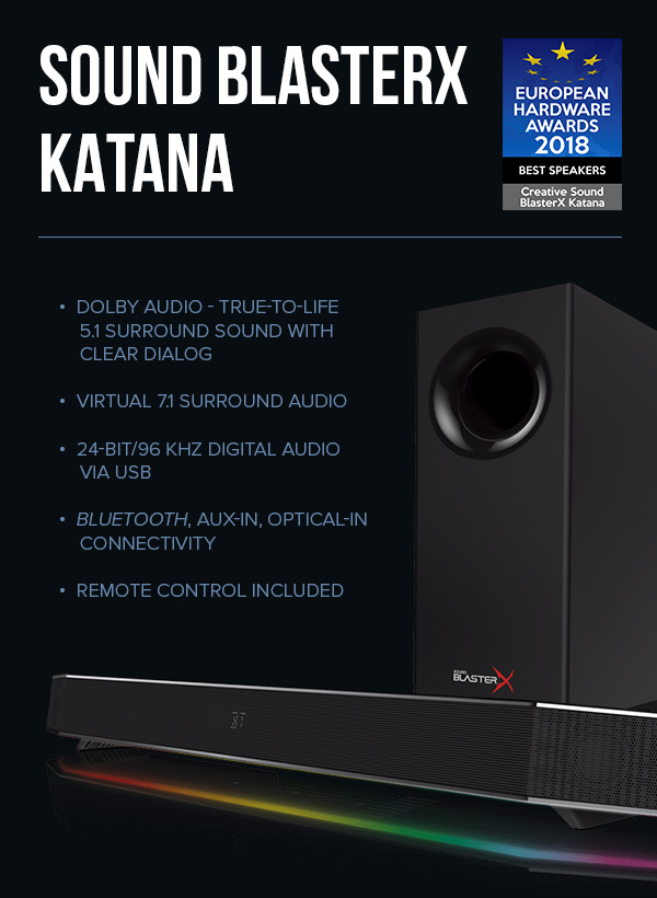 Sound BlasterX Katana