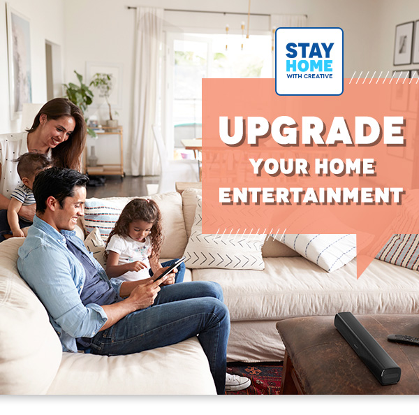 UPGRADE YOUR HOME ENTERTAINMENT