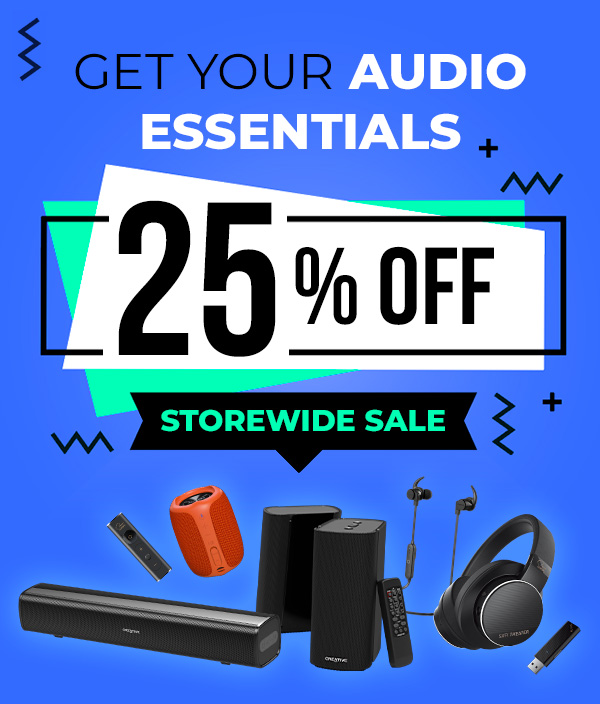 GET YOUR AUDIO ESSENTIALS