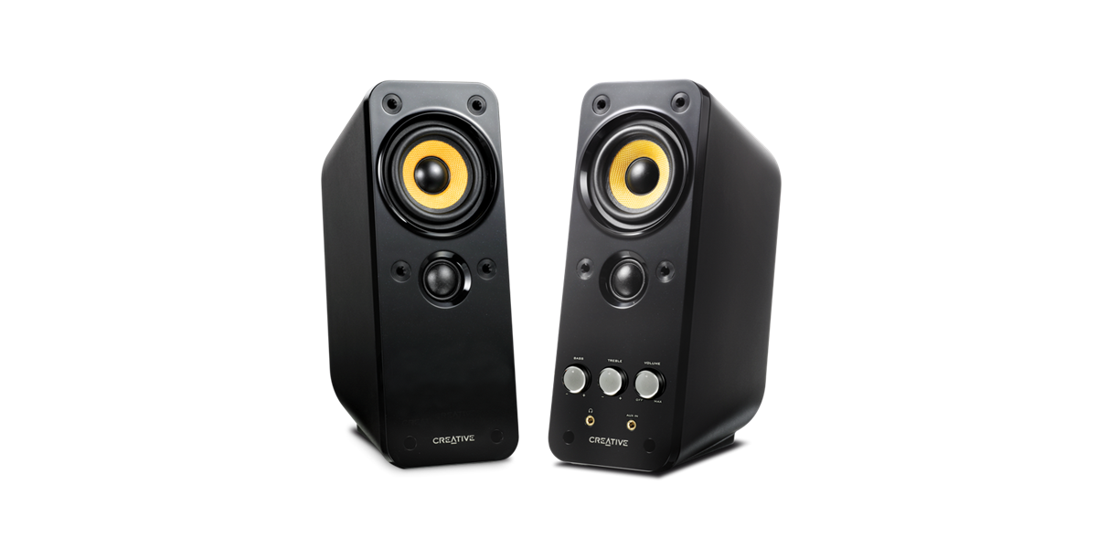 Creative GigaWorks T20 Series II - グラスファイバーコーン＆布製